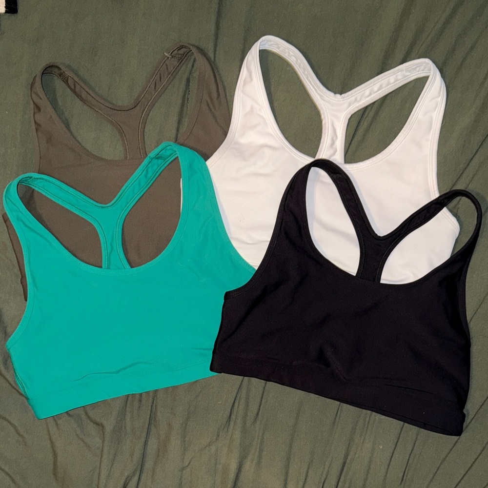 Old Navy - Medium Support PowerSoft Sports Bra Set of 4 - Large